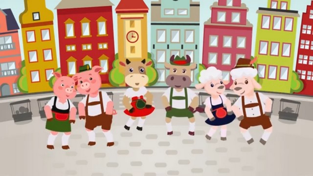 Мультфильм Josi, Susi und ihre Freude. Polka Hej